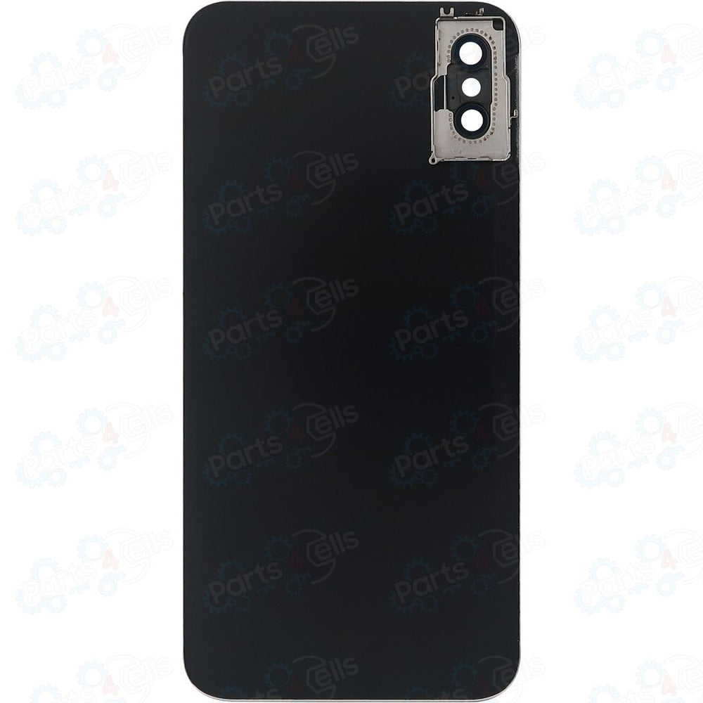 iPhone X Back Glass With Camera Lens White (No Logo) NO LOGO