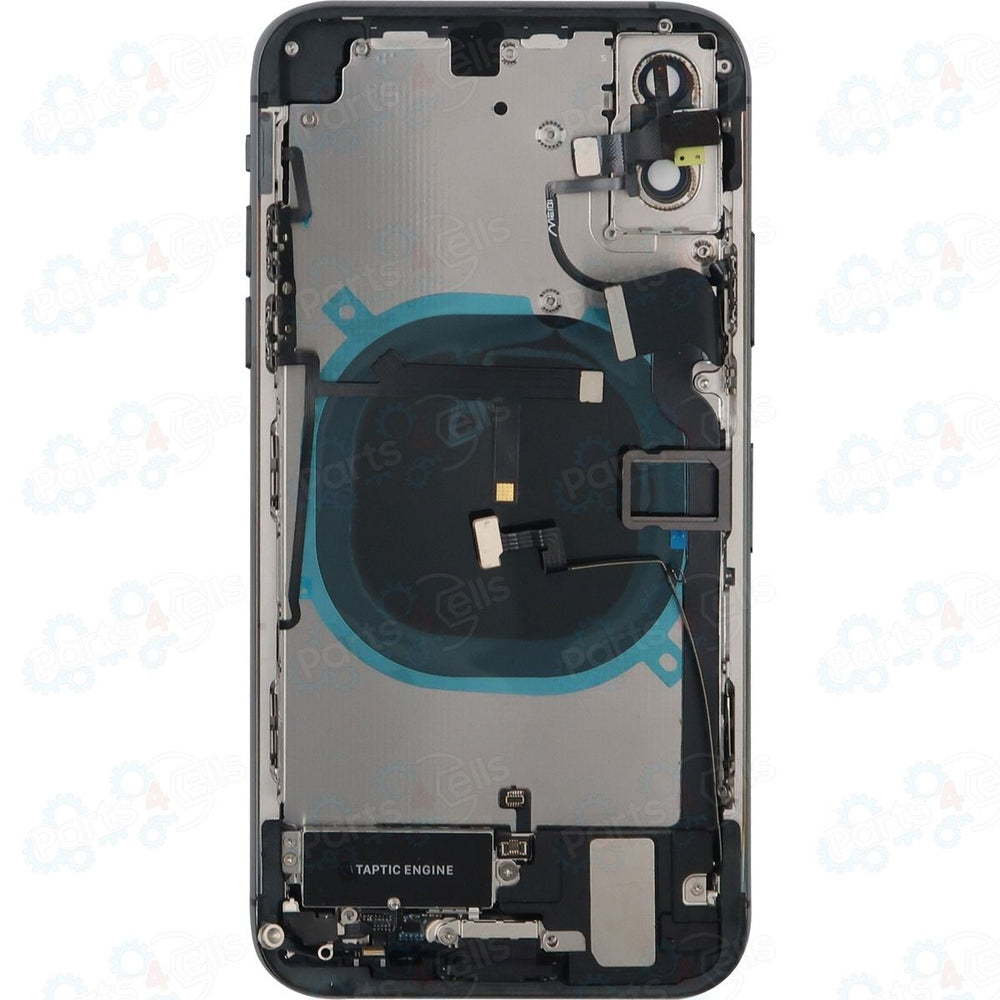 iPhone XS Back Housing W/ Small Parts Black (NO WARRANTY) NO LOGO