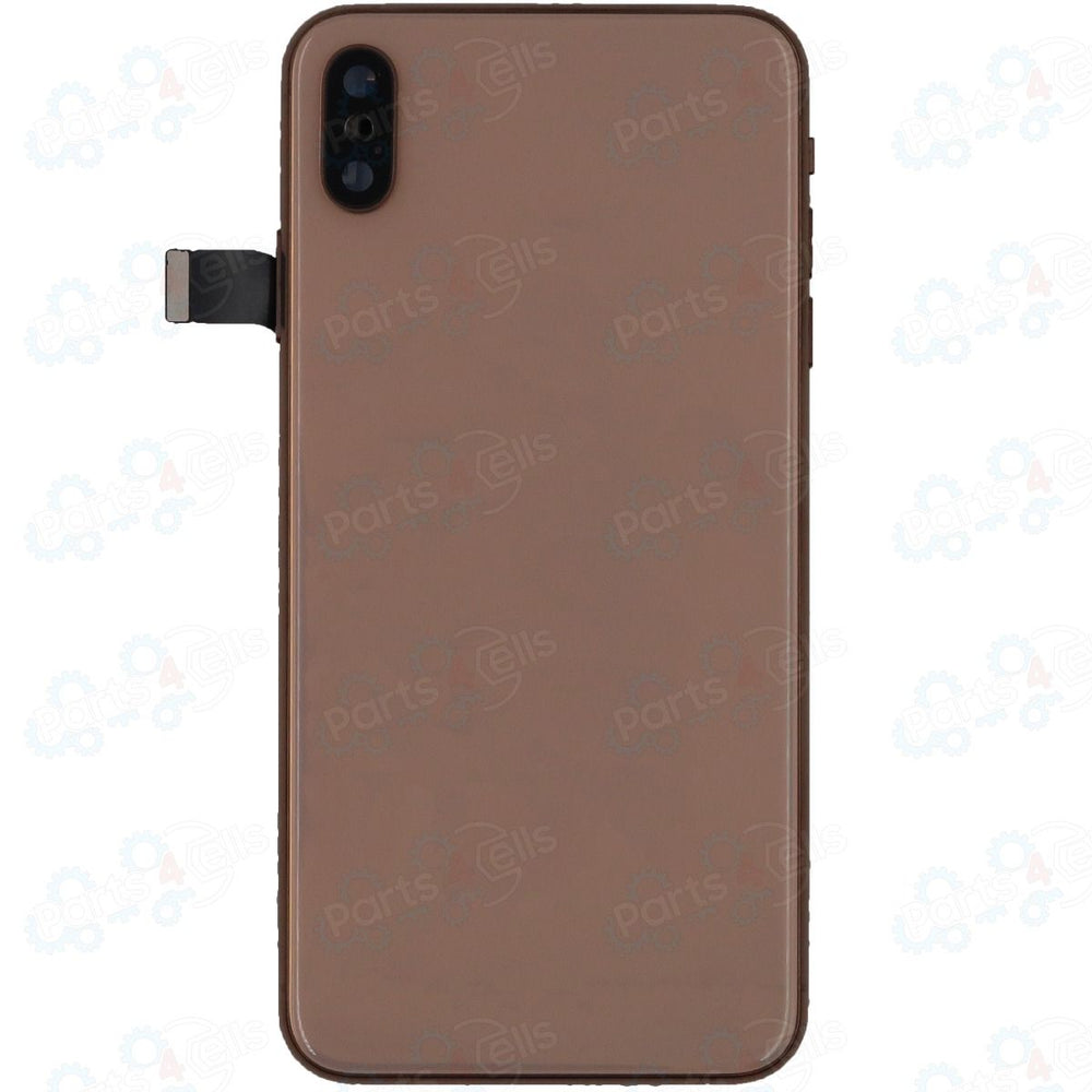 iPhone XS Max Back Housing W/ Small Parts Gold (NO WARRANTY) NO LOGO