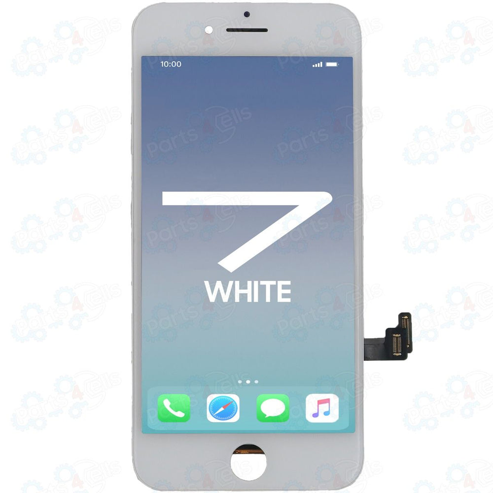 Brilliance Pro iPhone 7 LCD With Touch And Back Plate White