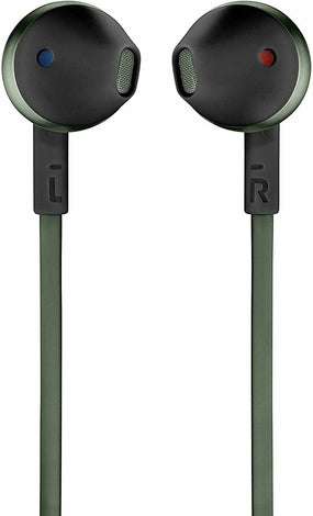 JBL - Tune 205BT Wireless In-Ear Headphones - Green