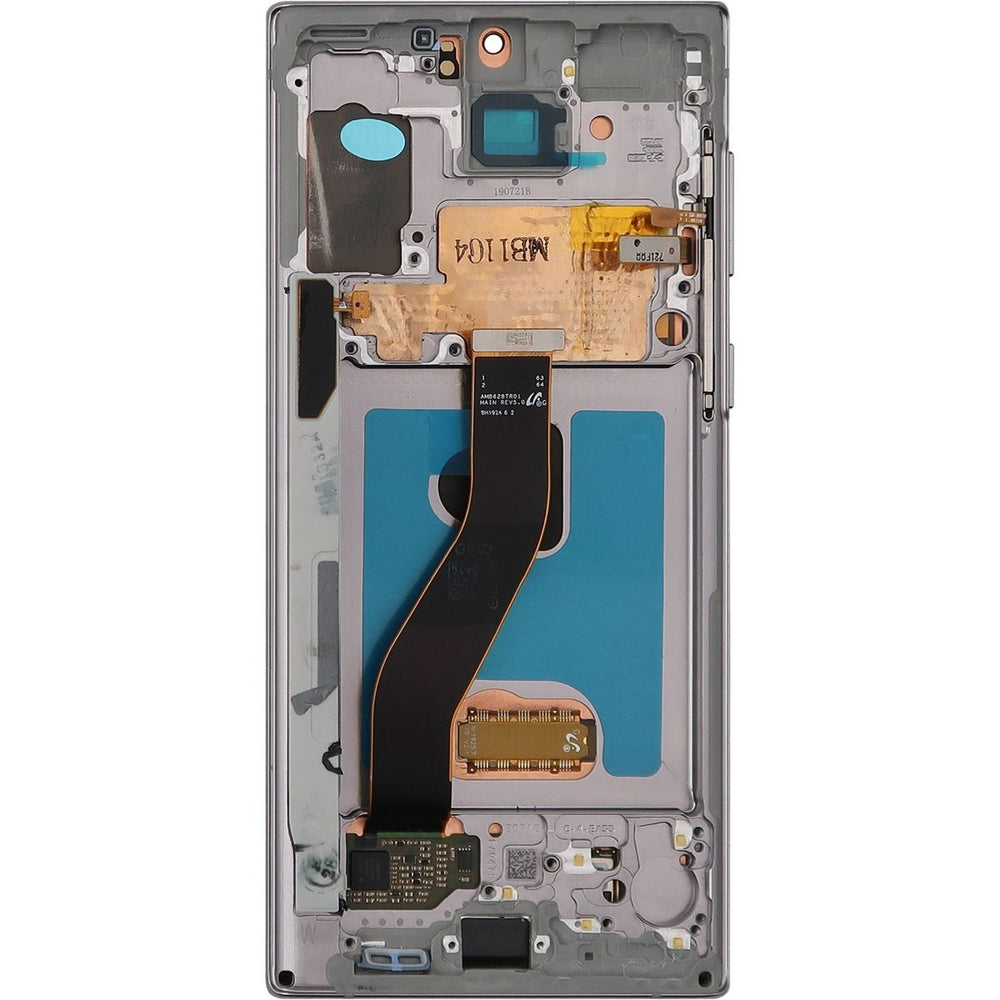 Samsung Note 10 LCD With Touch + Frame After Market OLED Aura White (Smaller Size)