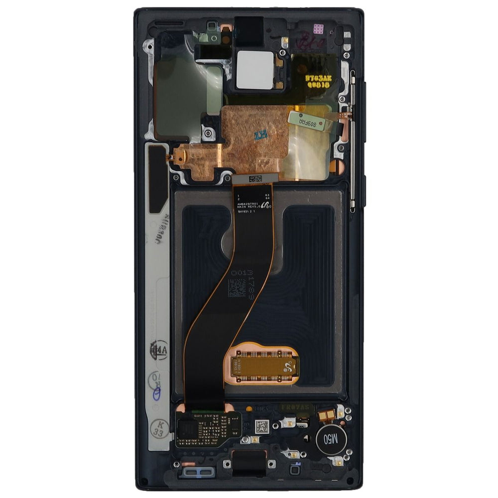 Samsung Note 10 LCD With Touch + Frame Aura Black (Refurbished OLED)