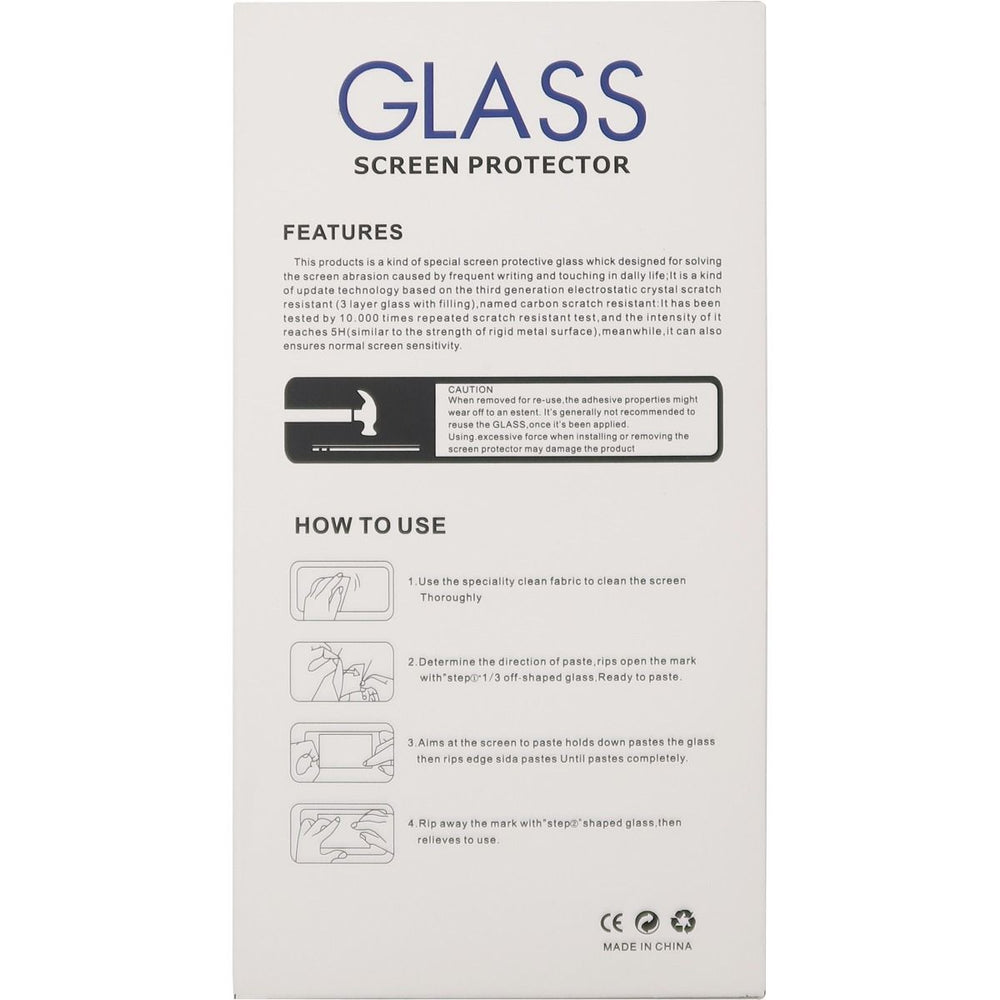 Samsung Note 10 Full Cover 6D Tempered Glass Retail Packing