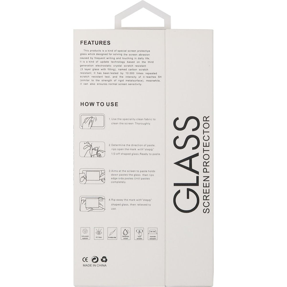 Samsung S20 FE Full Cover 6D Tempered Glass Retail Packing