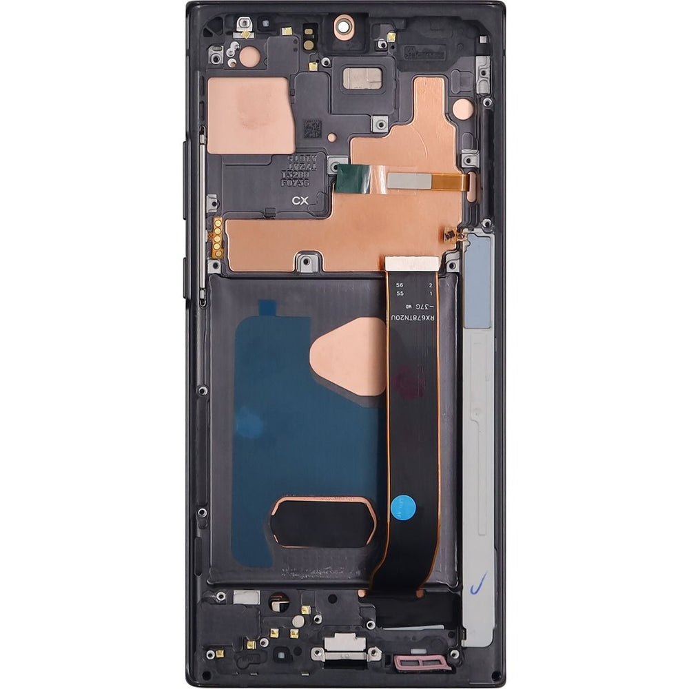 Samsung Note 20 Ultra 5G LCD With Touch + Frame After Market OLED Mystic Black (SMALL SIZE OLED) 6.67'