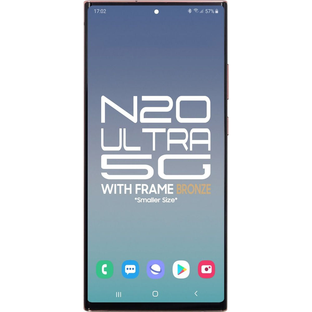 Samsung Note 20 Ultra 5G LCD With Touch + Frame After Market OLED Mystic Bronze (BIG SIZE OLED) 6.78'
