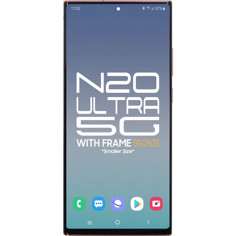 Samsung Note 20 Ultra 5G LCD With Touch + Frame After Market OLED Mystic Bronze (BIG SIZE OLED) 6.78'