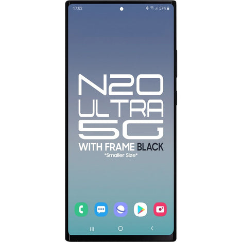 Samsung Note 20 Ultra 5G LCD With Touch + Frame After Market OLED Mystic Black (BIG SIZE OLED) 6.78'