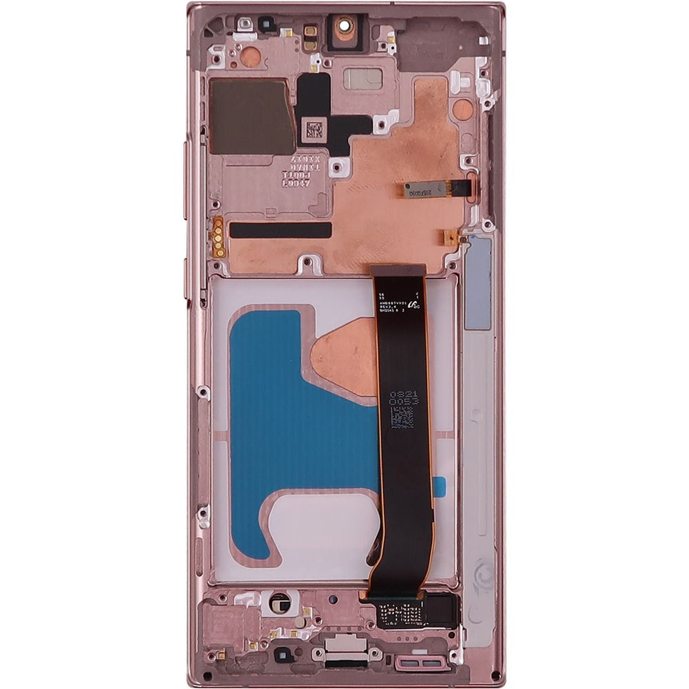 Samsung Note 20 Ultra LCD With Touch + Frame Mystic Bronze Service Pack