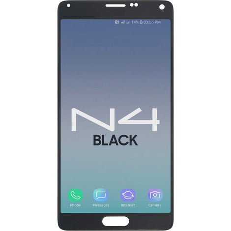 Samsung Note 4 LCD With Touch Black