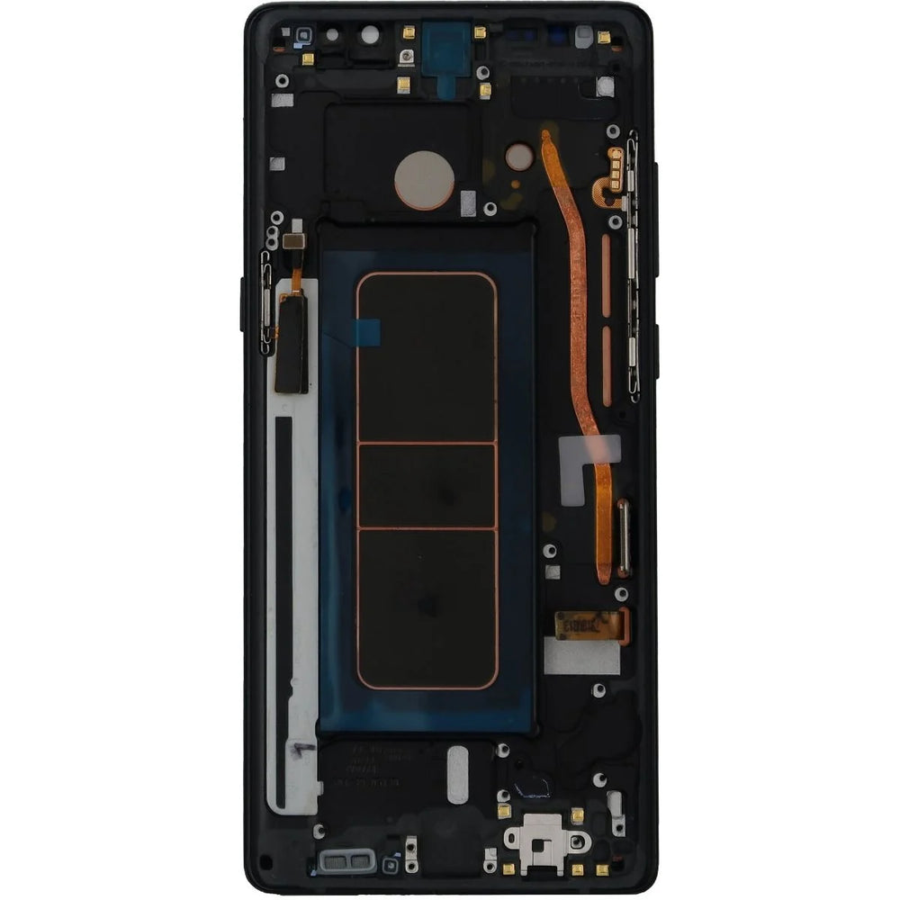 Samsung Note 8 LCD With Touch + Frame After Market OLED Black (Smaller Size)