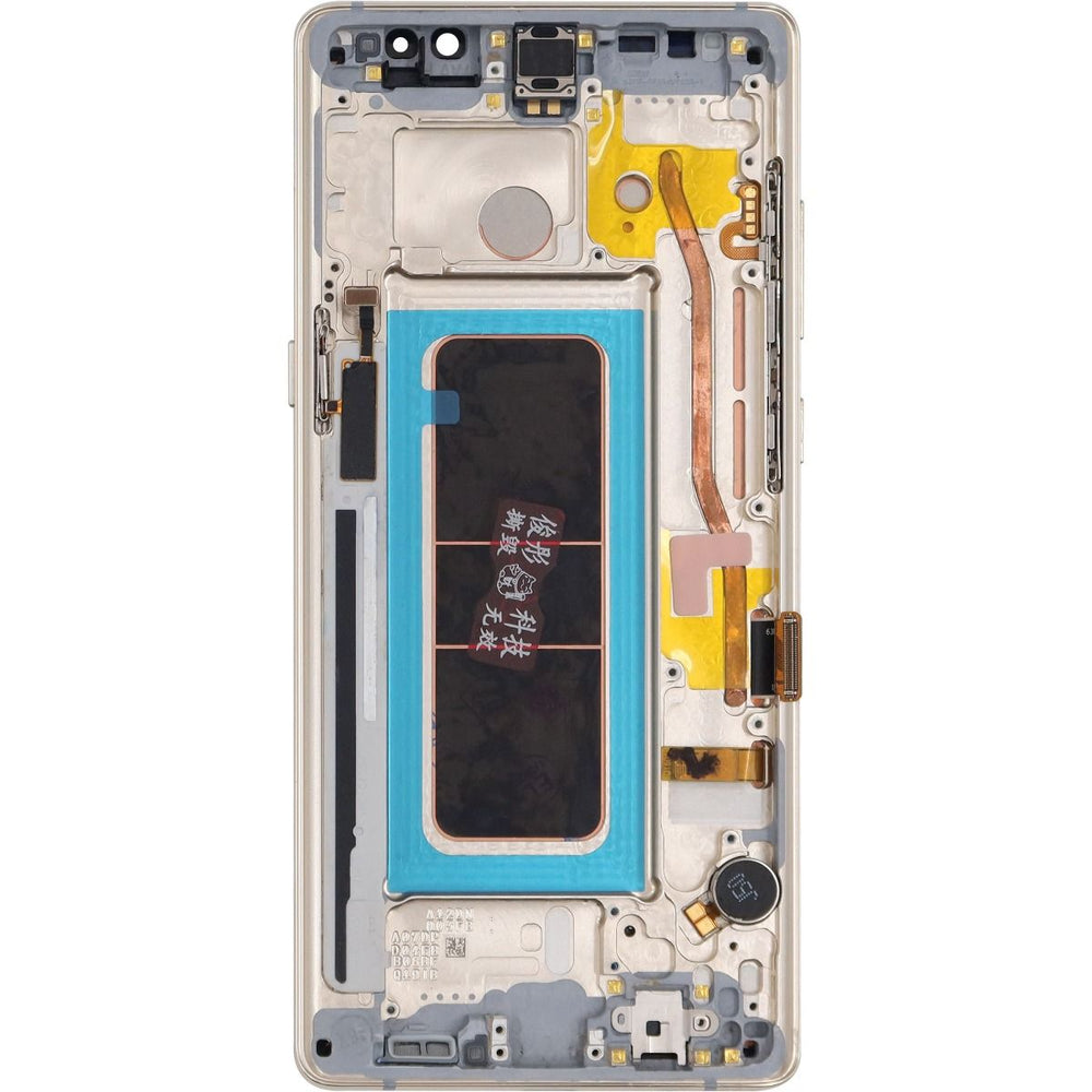 Samsung Note 8 LCD With Touch + Frame Silver (Refurbished OLED)