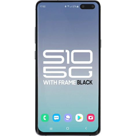 Samsung S10 5G LCD With Touch + Frame Majestic Black (Refurbished OLED)
