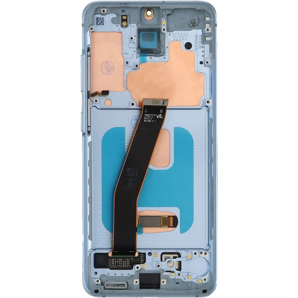 Samsung S20 5G LCD With Touch + Frame Cloud Blue (US SPEC NON VERIZON) (Refurbished OLED)