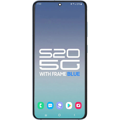 Samsung S20 5G LCD With Touch + Frame Cloud Blue (US SPEC NON VERIZON) (Refurbished OLED)