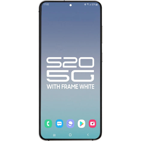 Samsung S20 5G LCD With Touch + Frame Cloud White (US SPEC NON VERIZON) (Refurbished OLED)