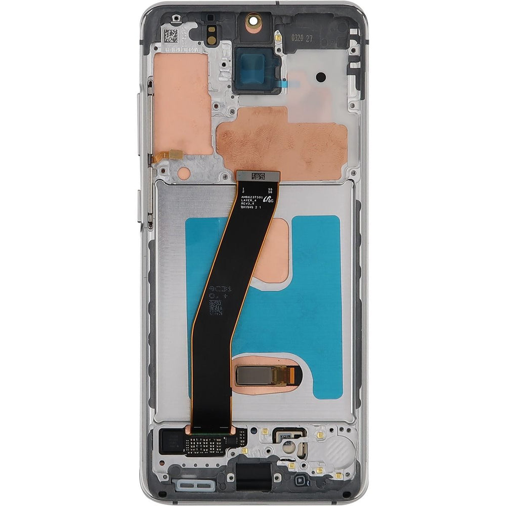 Samsung S20 5G LCD With Touch + Frame Cloud White (US SPEC NON VERIZON) (Refurbished OLED)