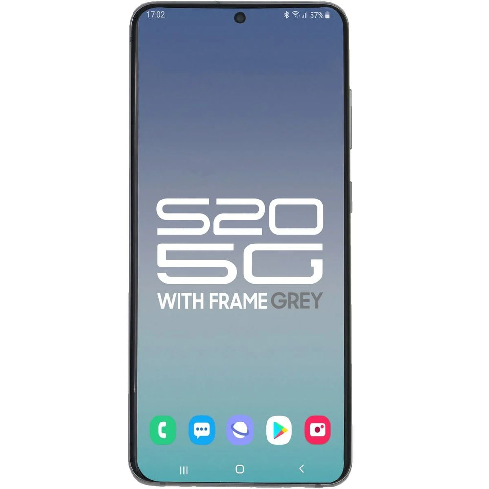 Samsung S20 5G LCD With Touch + Frame Cosmic Grey (US SPEC NON VERIZON) (Refurbished OLED)