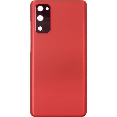Samsung S20 FE 5G Back Door W/ Camera Lens Cloud Red