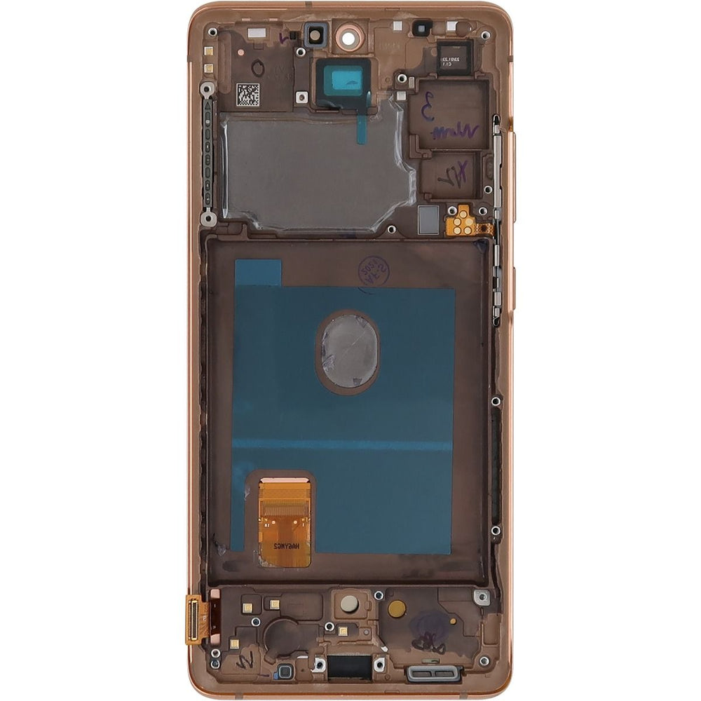 Samsung S20 FE 5G LCD With Touch + Frame Cloud Orange (Refurbished OLED)