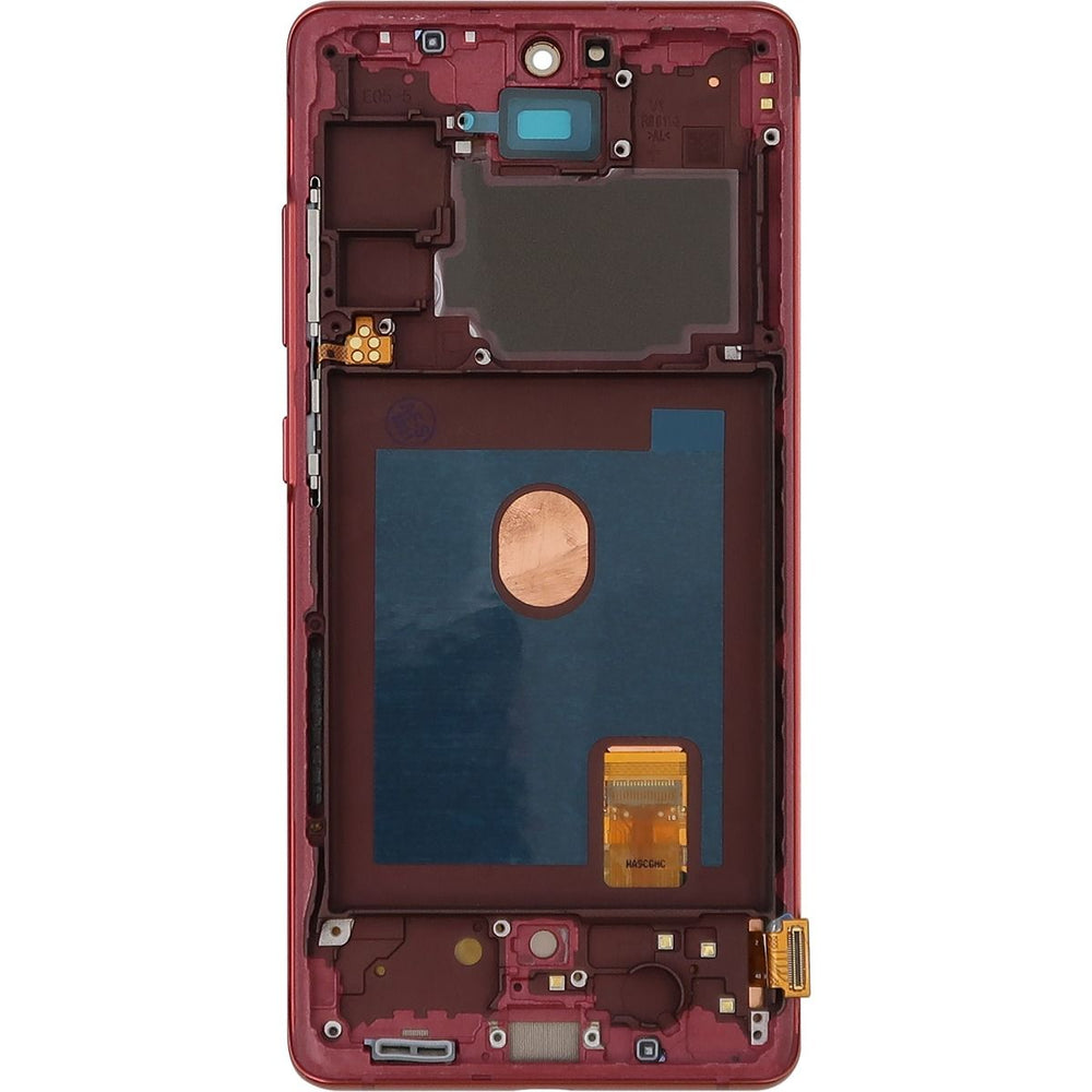 Samsung S20 FE 5G LCD With Touch + Frame Cloud Red (Refurbished OLED)