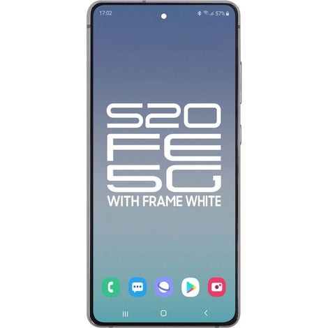 Samsung S20 FE 5G LCD With Touch + Frame Cloud White (Refurbished OLED)
