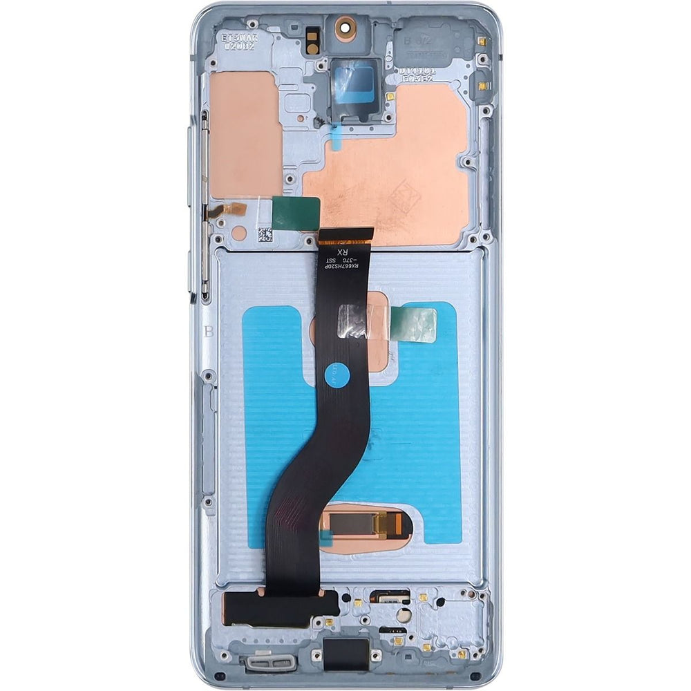 Samsung S20 Plus 5G LCD With Touch + Frame After Market OLED Cloud Blue (Smaller Size)