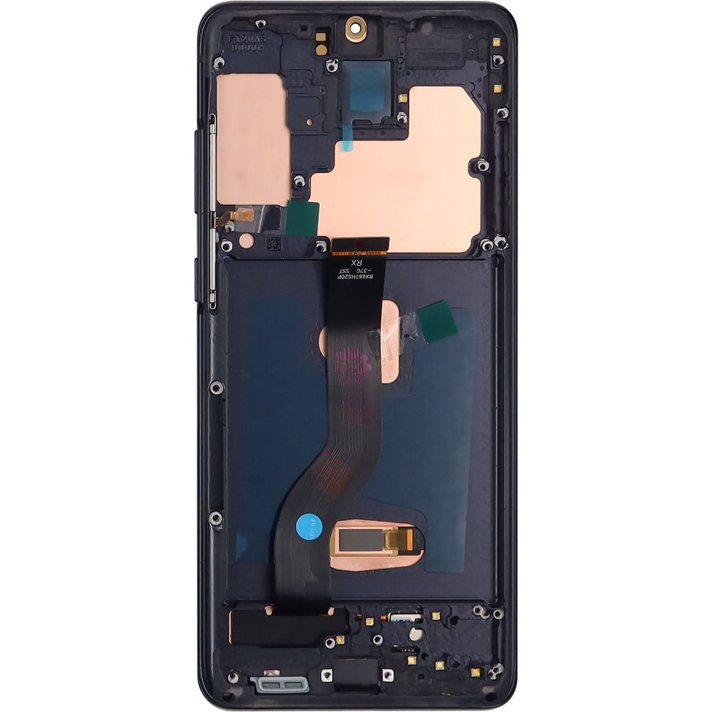 Samsung S20 Plus 5G LCD With Touch + Frame After Market OLED Cosmic Black (Smaller Size)