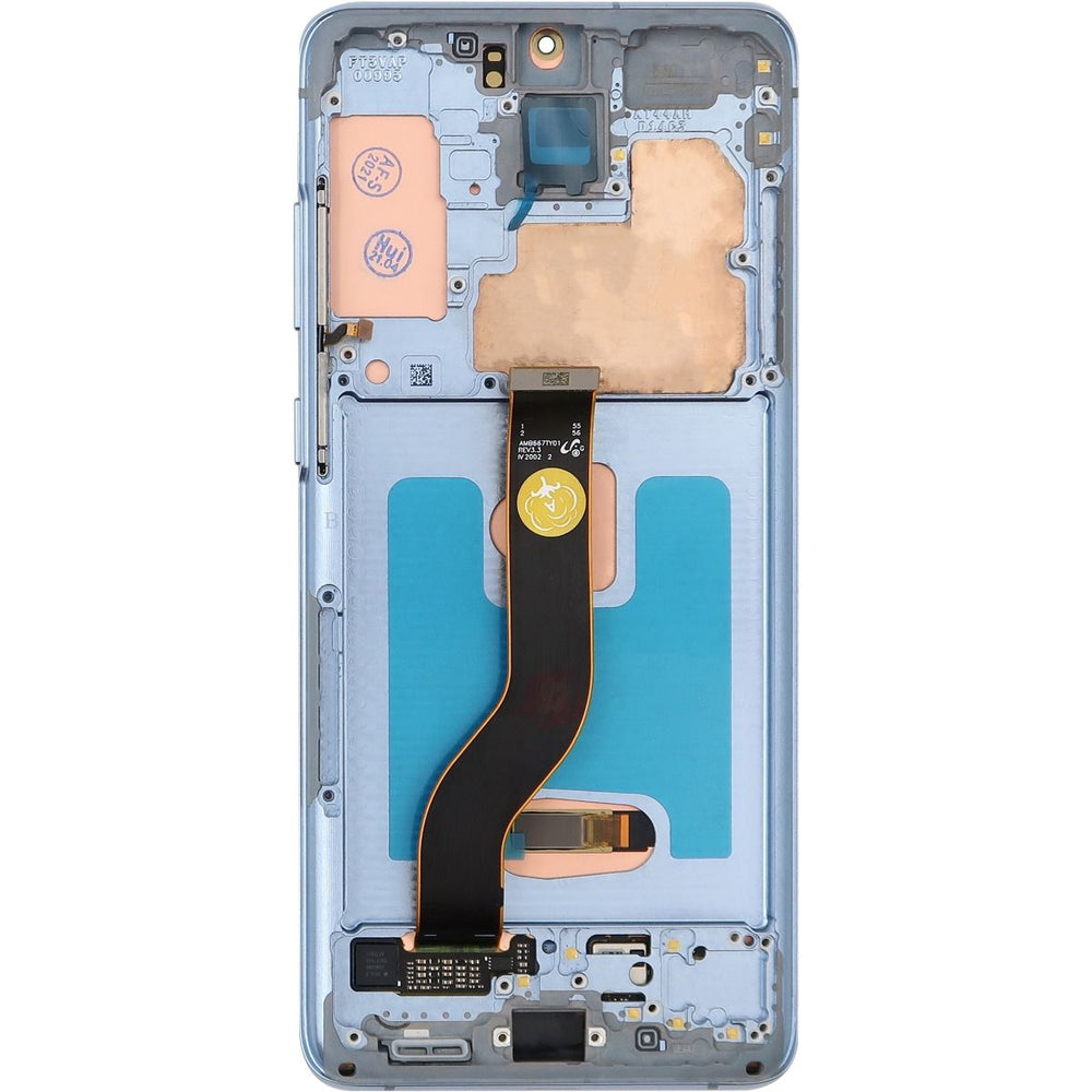 Samsung S20 Plus 5G LCD With Touch + Frame Cloud Blue (Refurbished OLED)