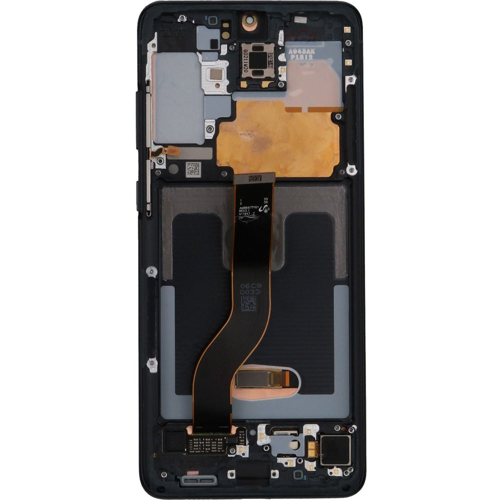 Samsung S20 Plus 5G LCD With Touch + Frame Cosmic Black (Refurbished OLED)