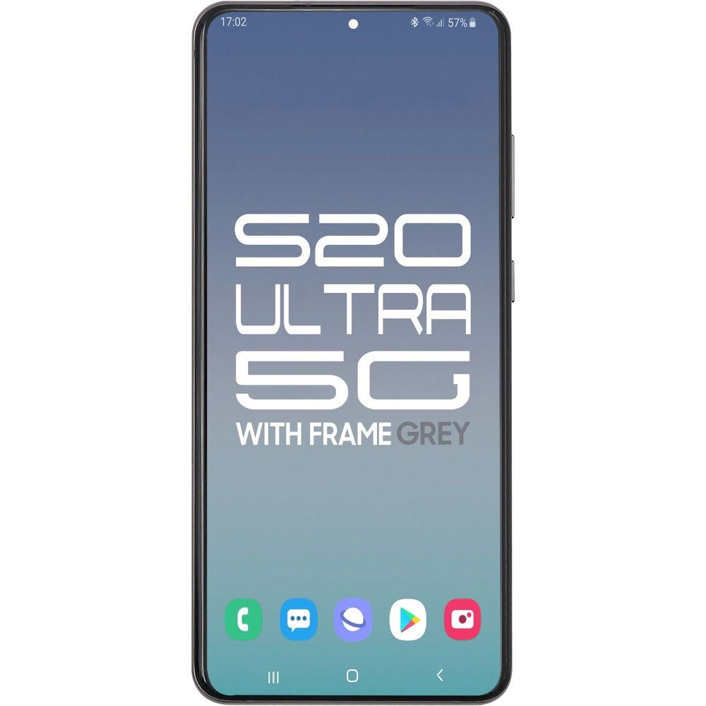 Samsung S20 Ultra 5G LCD With Touch + Frame Cosmic Grey (Refurbished OLED)