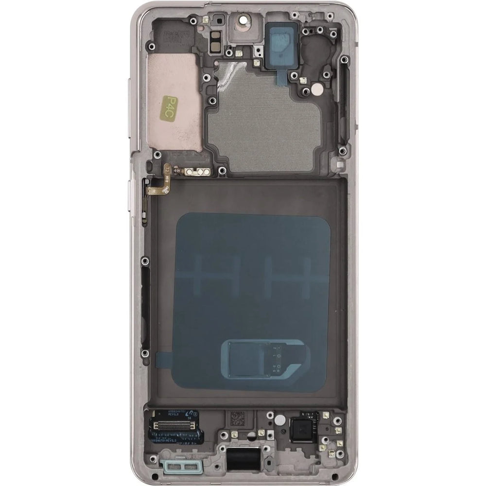 Samsung S21 5G LCD With Touch + Frame After Market OLED Phantom Grey (BIG SIZE OLED) 6.2'