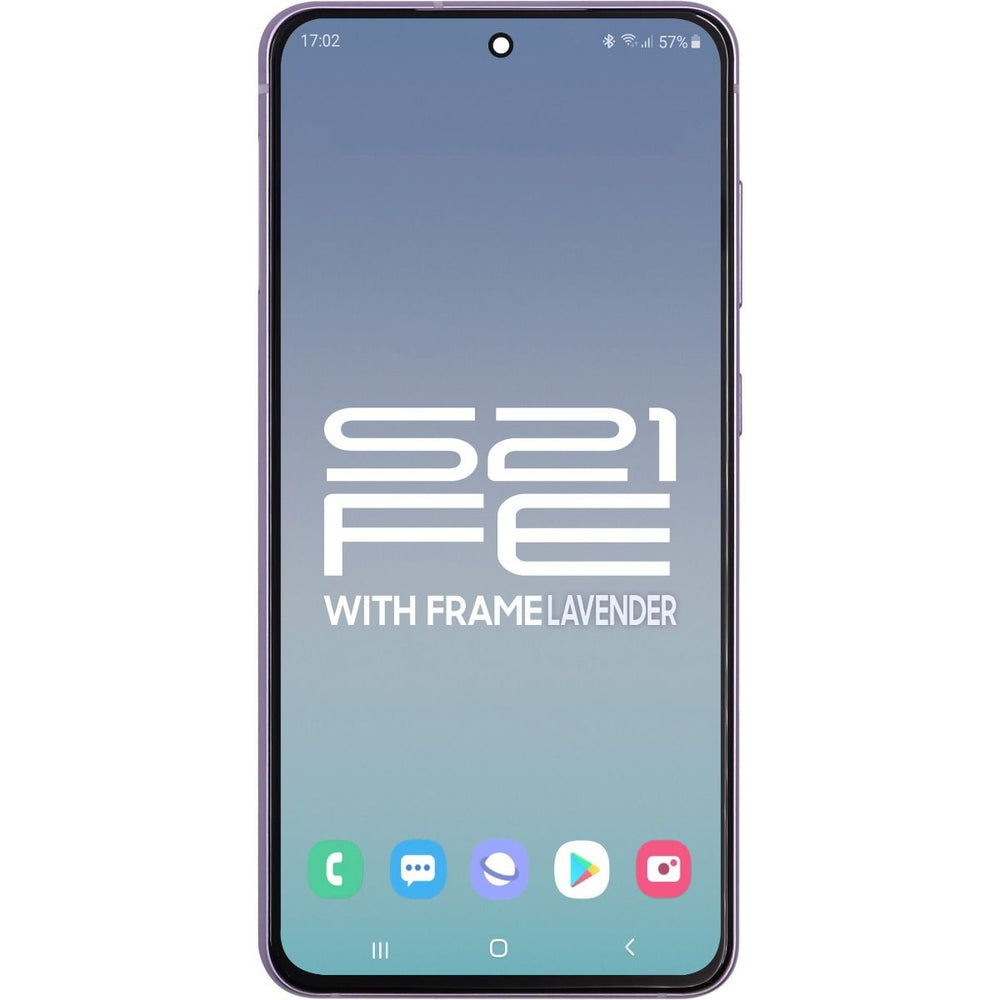 Samsung S21 FE 2021 LCD With Touch + Frame Lavender (Refurbished OLED)