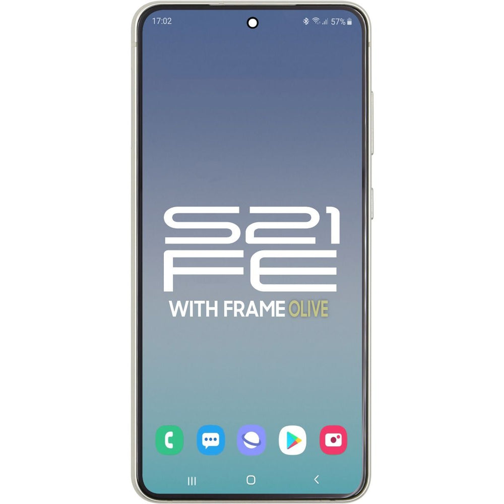 Samsung S21 FE 2021 LCD With Touch + Frame Olive (Refurbished OLED)