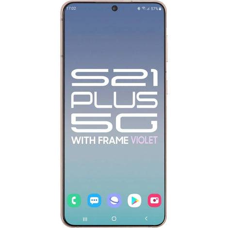 Samsung S21 Plus 5G LCD With Touch + Frame Phantom Violet SERVICE PACK