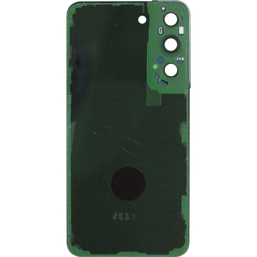 Samsung S22 5G Back Door Black With Camera Lens Green