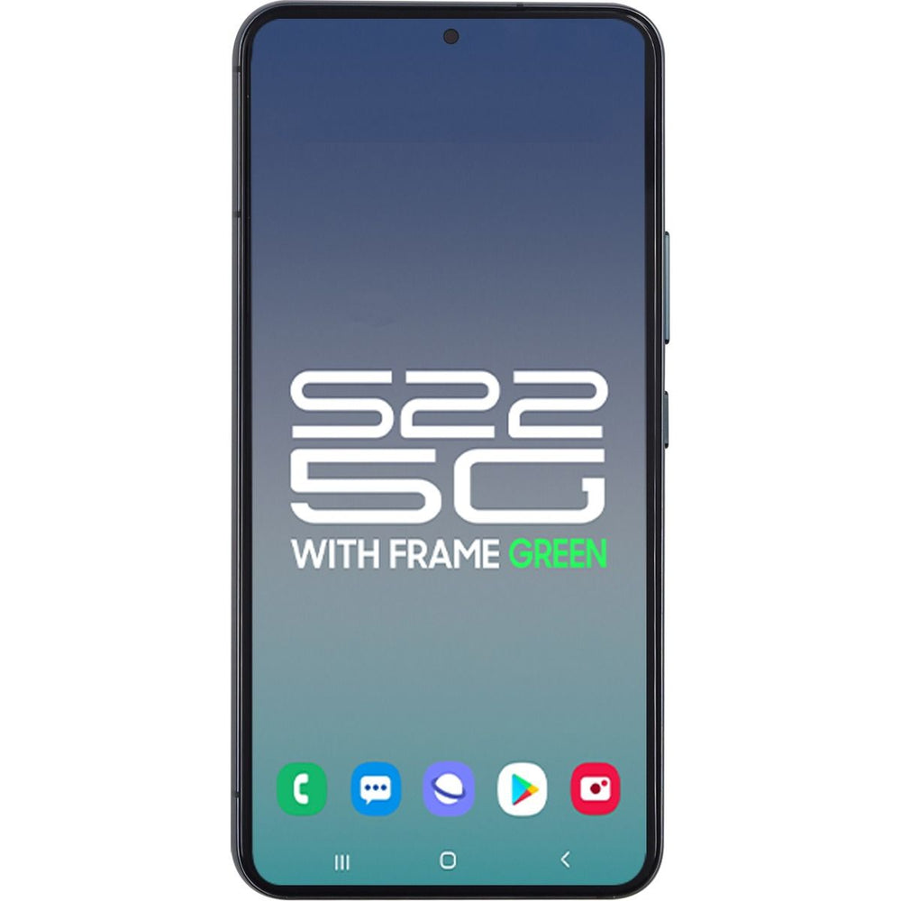 Samsung S22 5G LCD With Touch + Frame Green (Refurbished OLED)