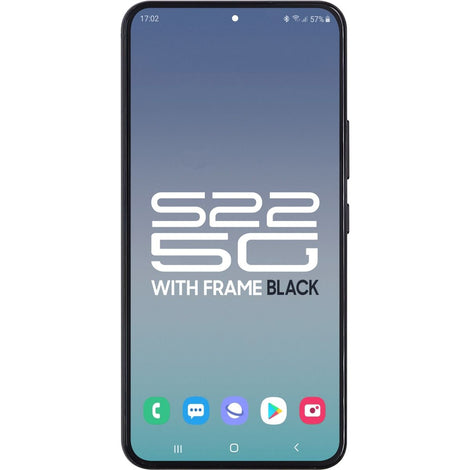 Samsung S22 5G LCD With Touch + Frame Phantom Black (Refurbished OLED)