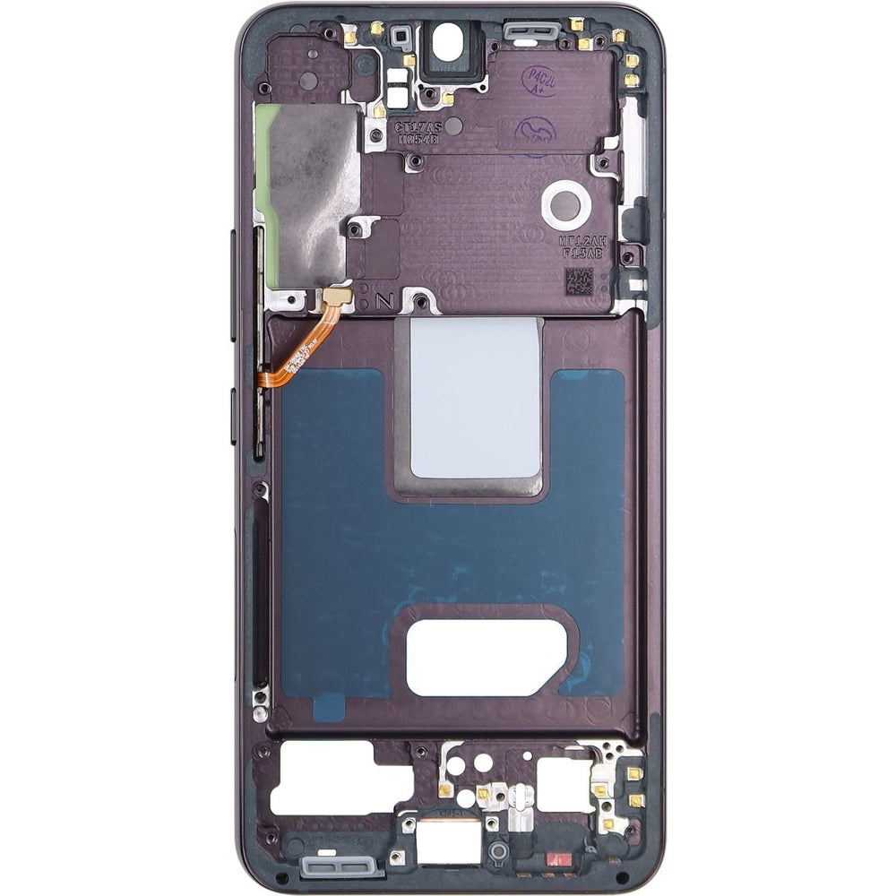 Samsung S22 5G Mid-Frame Housing Phantom Black (US Version)