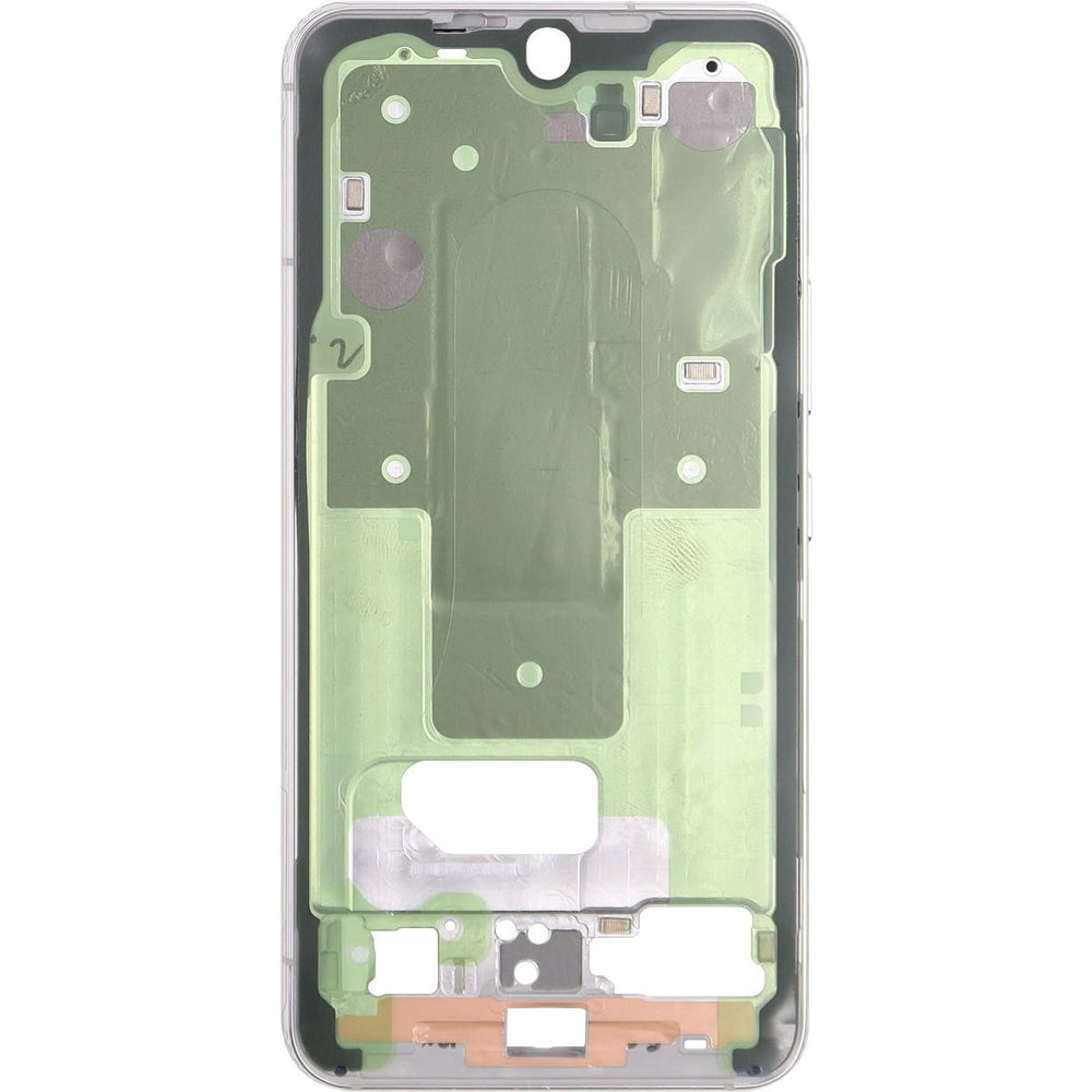 Samsung S22 5G Mid-Frame Housing Phantom White (US Version)