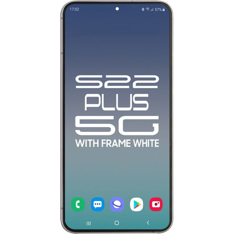 Samsung S22 Plus 5G LCD With Touch + Frame White SERVICE PACK