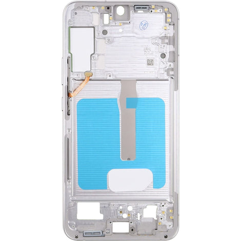 Samsung S22 Plus 5G Mid-Frame Housing Phantom White (US Version)