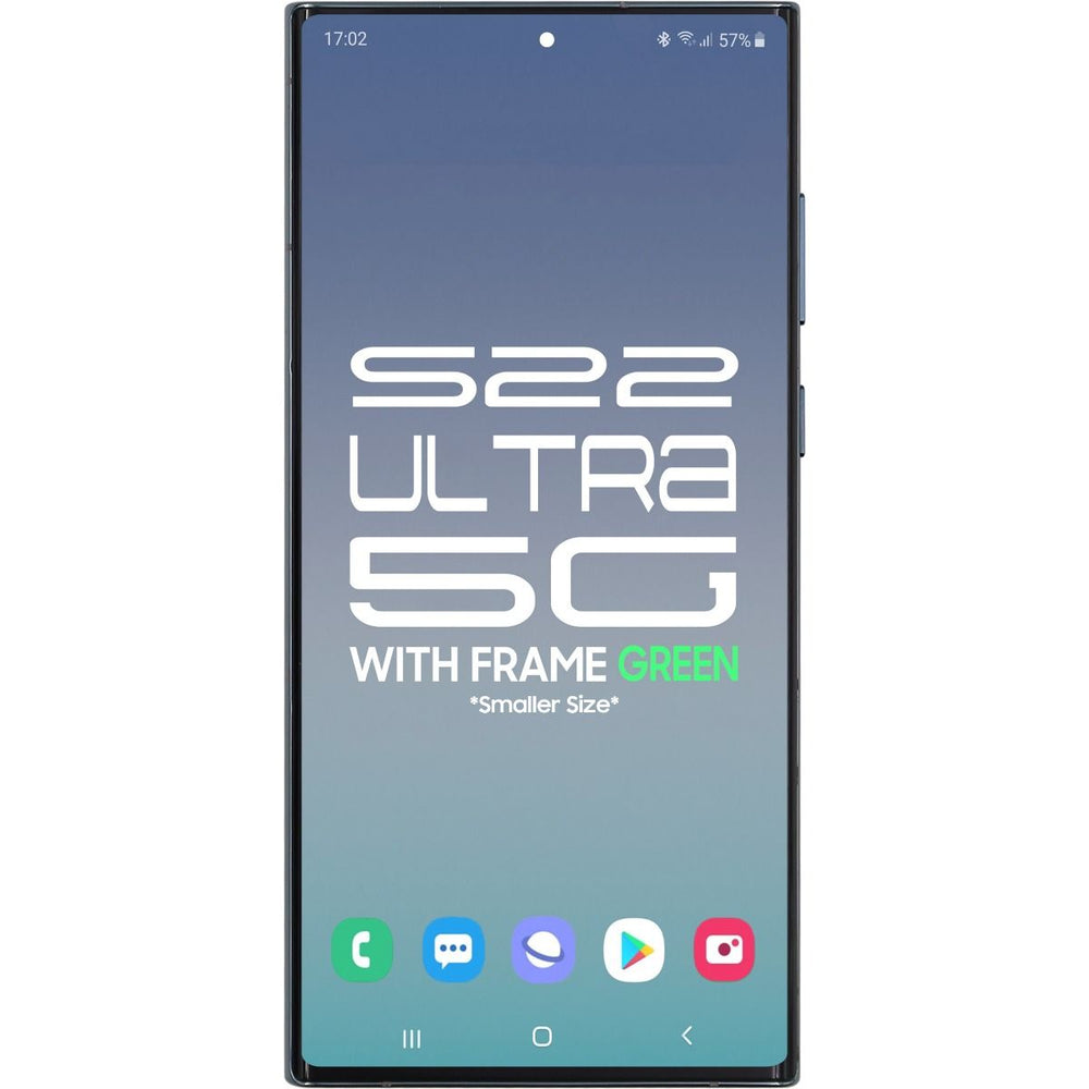 Samsung S22 Ultra 5G LCD With Touch + Frame After Market OLED Green (BIG SIZE OLED) 6.78'