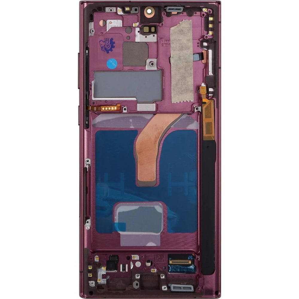 Samsung S22 Ultra 5G LCD With Touch + Frame Burgundy (Refurbished OLED)