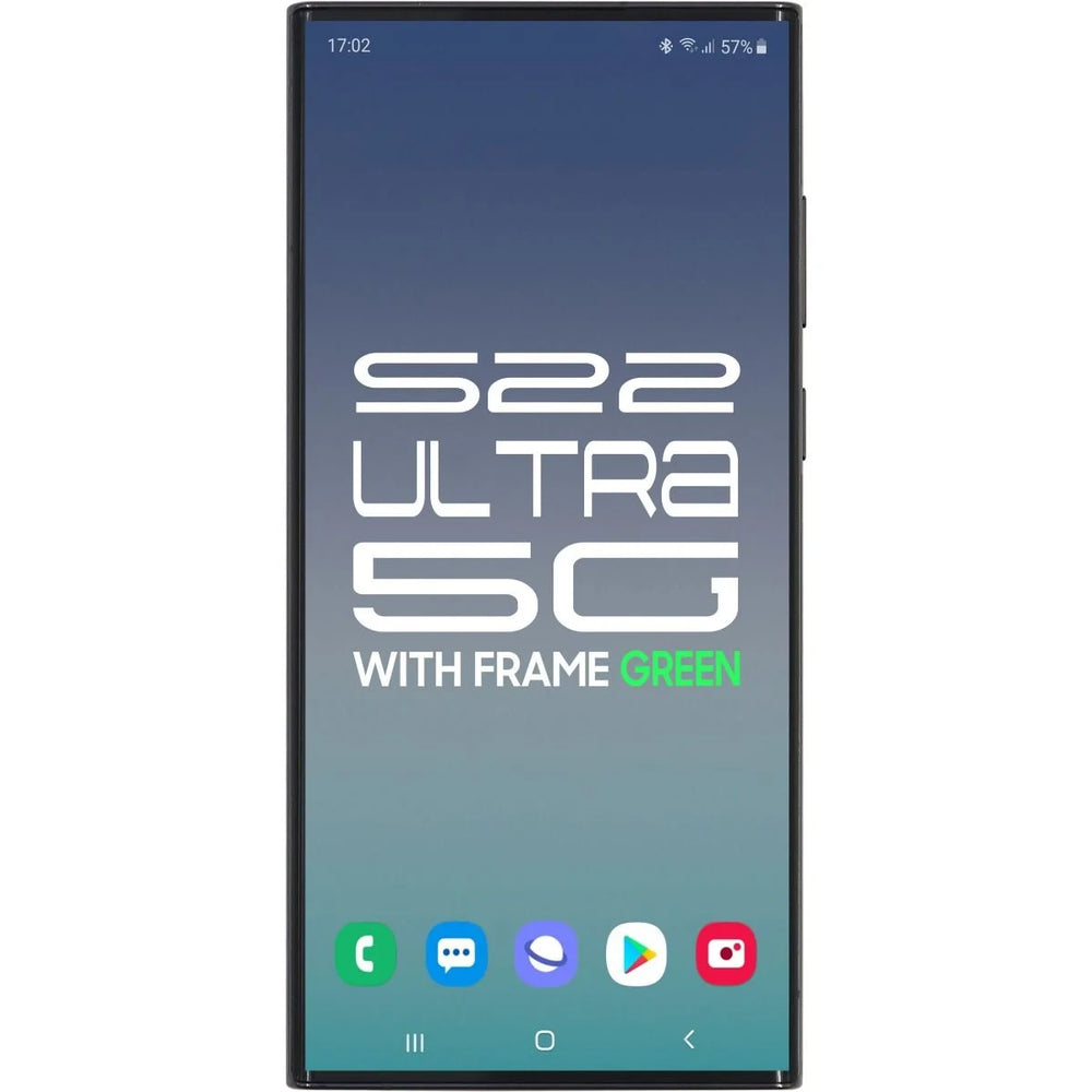 Samsung S22 Ultra 5G LCD With Touch + Frame Green SERVICE PACK
