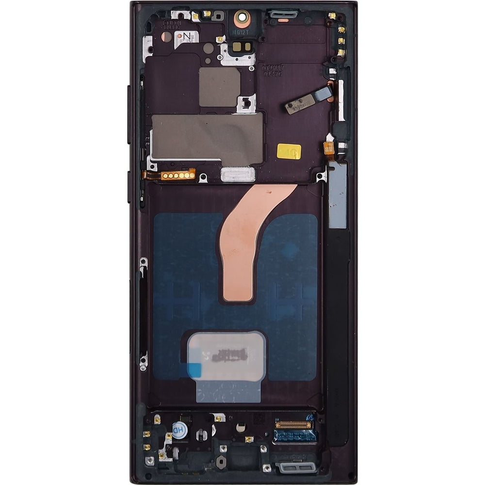Samsung S22 Ultra 5G LCD With Touch + Frame Phantom Black (Refurbished OLED)