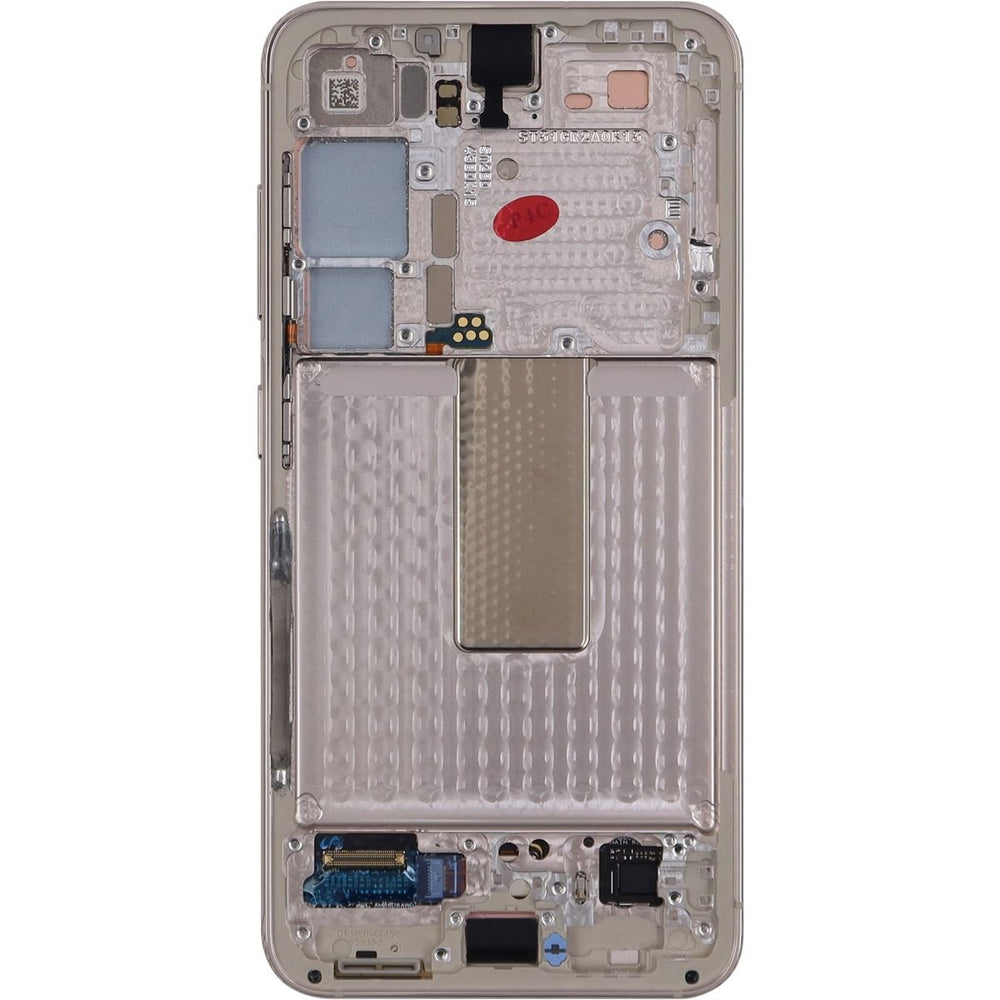 Samsung S23 5G LCD With Touch + Frame Cream SERVICE PACK
