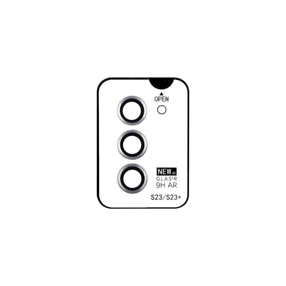 Samsung S23 Back Camera Lens Ring Protector Silver