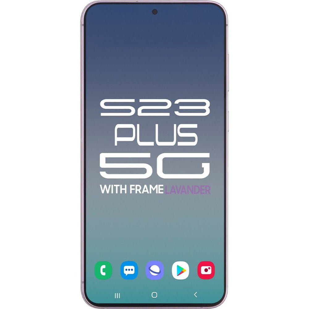 Samsung S23 Plus 5G LCD With Touch + Frame Lavender SERVICE PACK